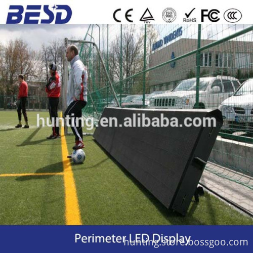 Outdoor football stadium DIP p16 /indoor SMD p6 basketball court perimeter advertising p16 outdoor full color led screen display